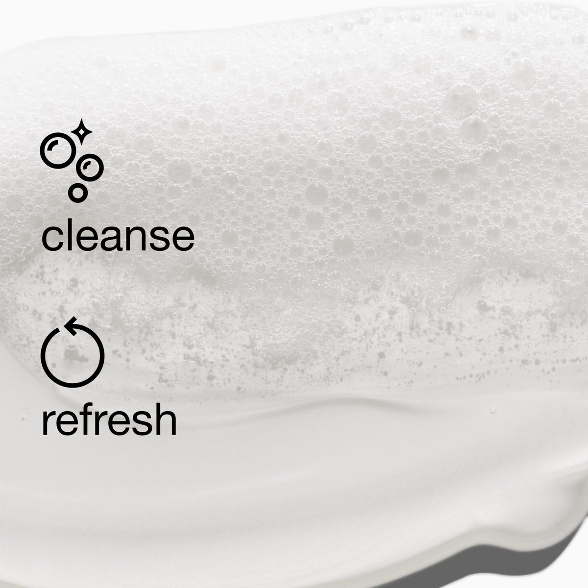 Clinique pump dispensing cleanser demonstrating easy one-hand use
