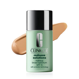 Clinique bottle front view showing product and shade, for easy shade selection