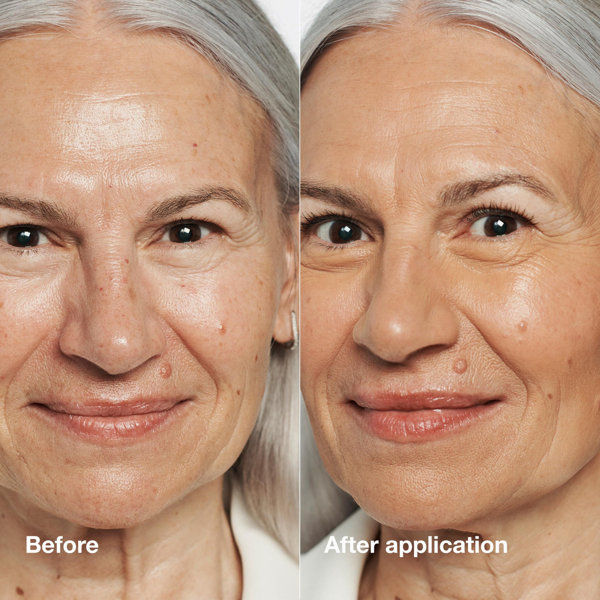 Clinique creamy liquid texture close-up showing smooth blendability