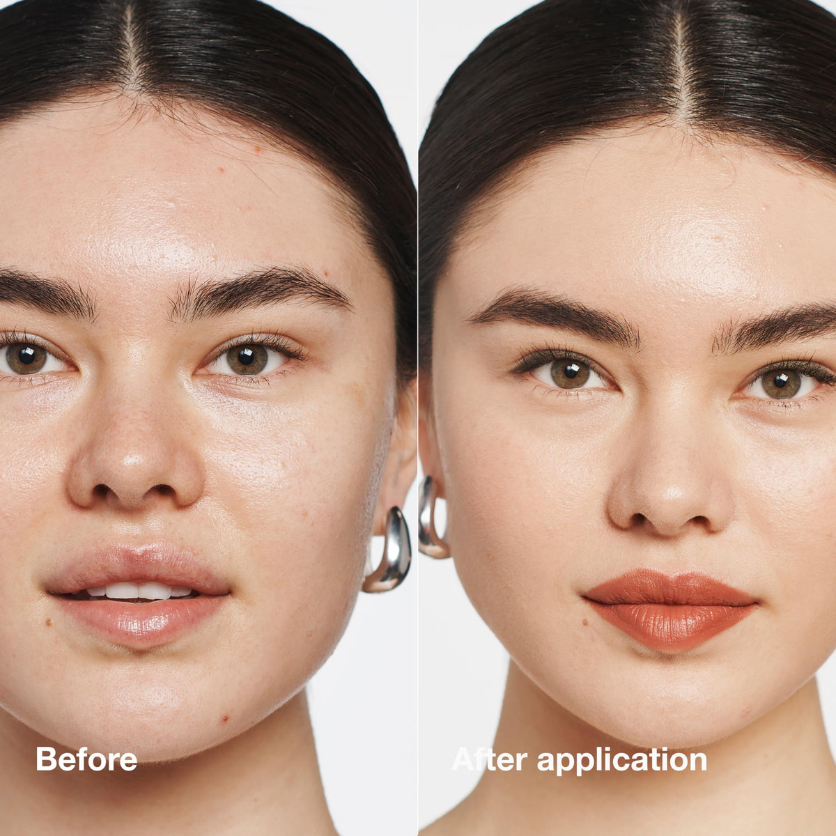 Clinique liquid texture swirl highlighting creamy hydration and blendability