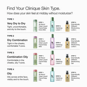 Clinique mild formula beside moisturizer showing compatibility for layered skincare