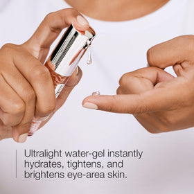 Clinique product label close-up showing ingredient callouts and dermatologist-tested reassurance