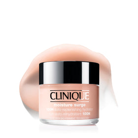 Clinique jar front view showing brand and gel-cream for visible hydration