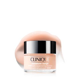 Clinique jar front view showing packaging and brand hydration benefits