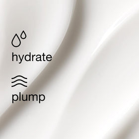 Clinique product applied on hand demonstrating silky hydration feeling