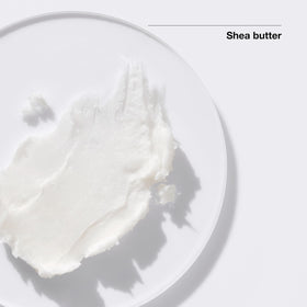 Clinique pot in hand demonstrating size and easy portability benefit