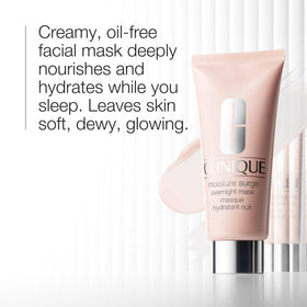 Clinique open jar revealing creamy texture for easy overnight absorption benefit