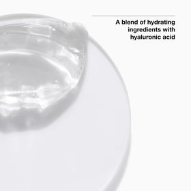 Clinique gel texture close-up illustrating lightweight water-gel and quick absorption benefit