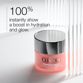 Clinique texture close-up highlighting lightweight gel-cream for instant hydration