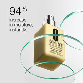 Clinique close-up gel texture highlighting lightweight, fast absorption
