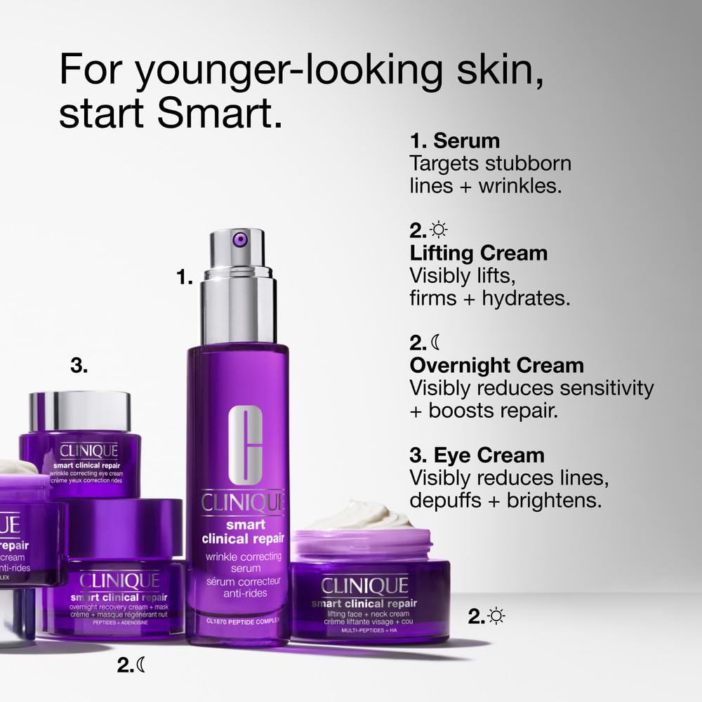 Clinique used as an overnight mask during nighttime routine for deep hydration