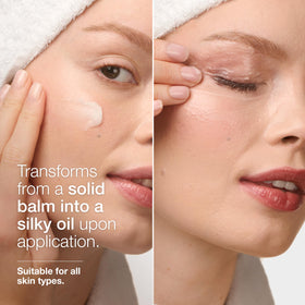 Clinique product label close-up highlighting ingredient simplicity and safety