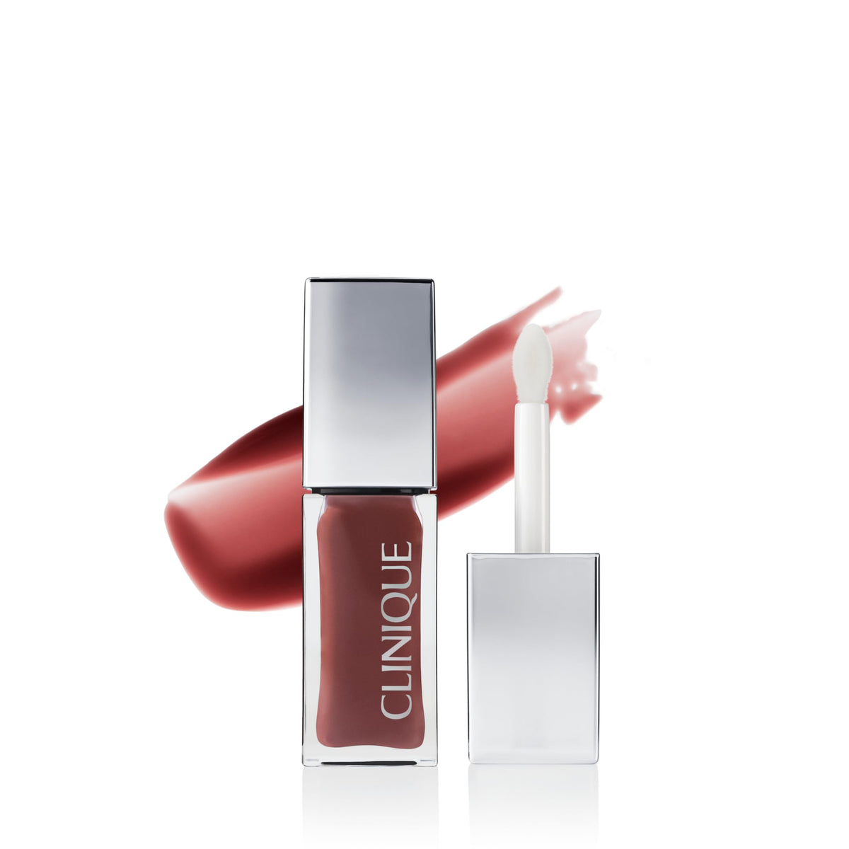 Clinique front packaging showing Nude Honey and benefits of conditioning