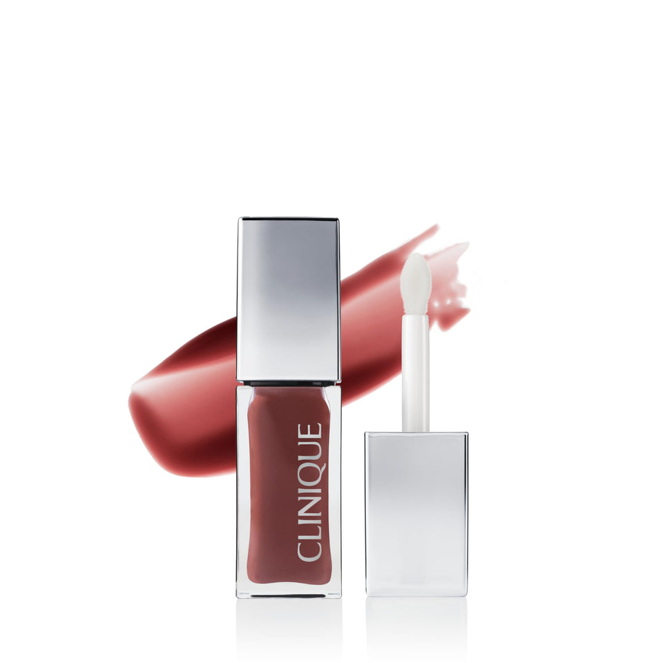 Clinique front packaging showing Nude Honey and benefits of conditioning