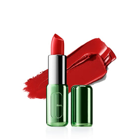 Clinique front packaging showing lipstick tube and shade for easy identification