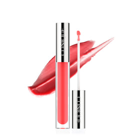 Clinique front packaging showcasing gloss tube and shade for quick choice