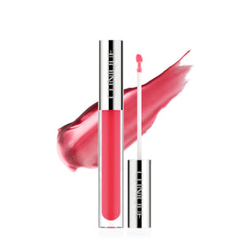 Clinique front packaging showing Strawberry Pop and glossy finish benefit