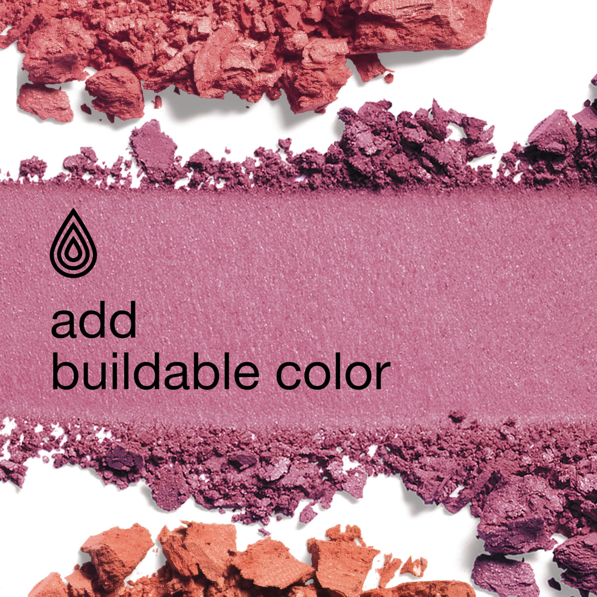 Clinique brush applying Precious Posy on cheek for blendable, natural-looking cheek definition