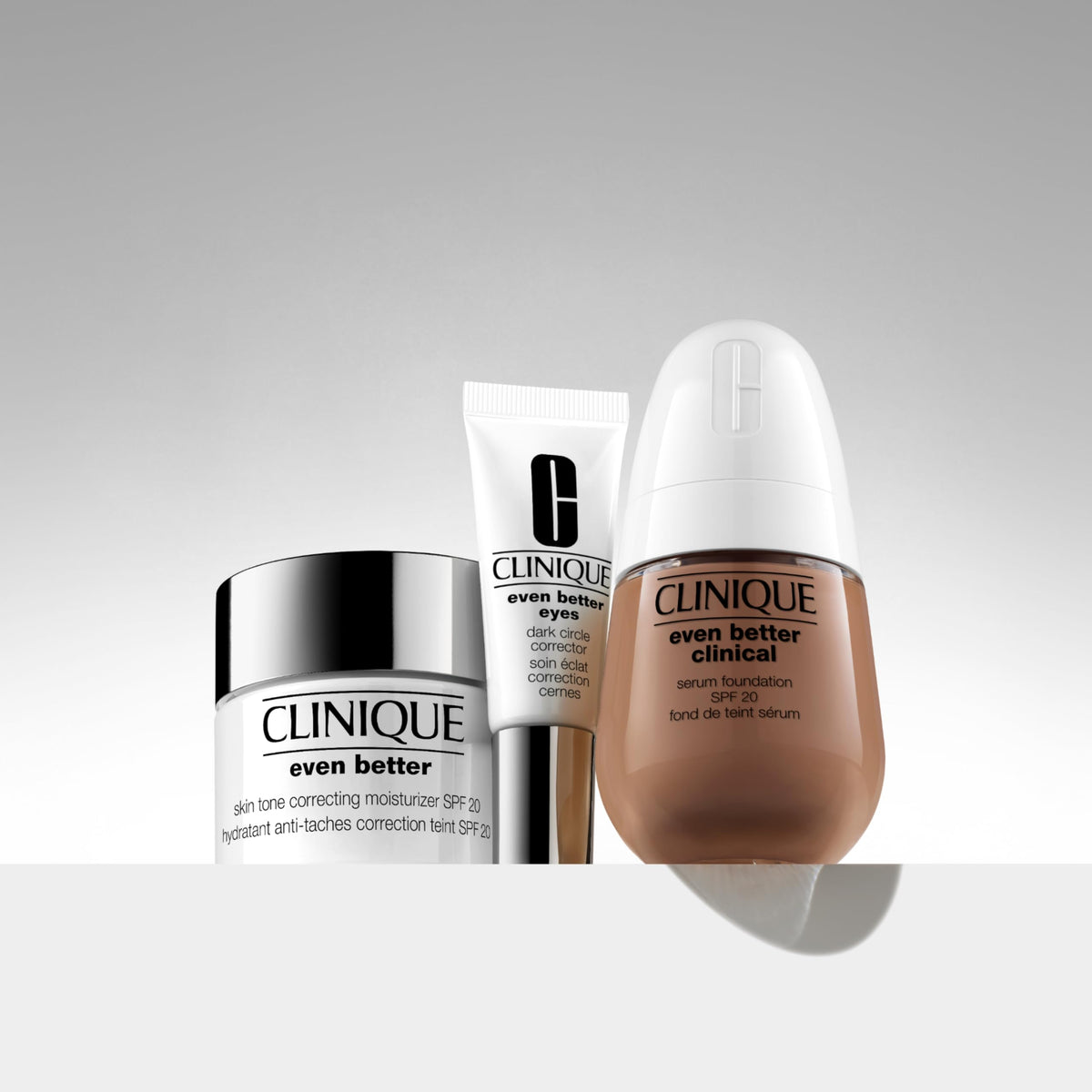 Clinique product staged on bathroom counter conveying everyday skincare convenience