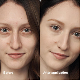 Clinique pump dispensing foundation showcasing hygienic application and controlled coverage benefit