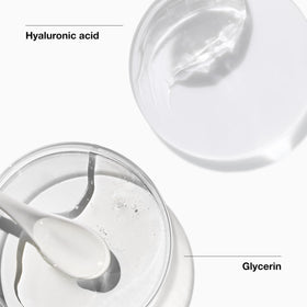 Clinique pump dispensing mousse in hand for effortless application benefit