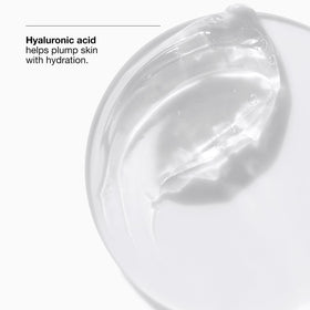 Clinique jelly dispensed on hand demonstrating easy application and non-greasy finish