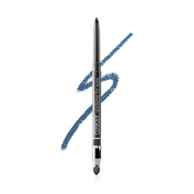 Clinique quickliner front packaging showing pencil and branding, clear product view benefit
