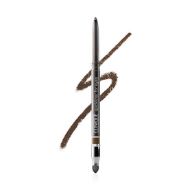 Clinique Quickliner front view showing packaging and color Dark Chocolate for easy selection