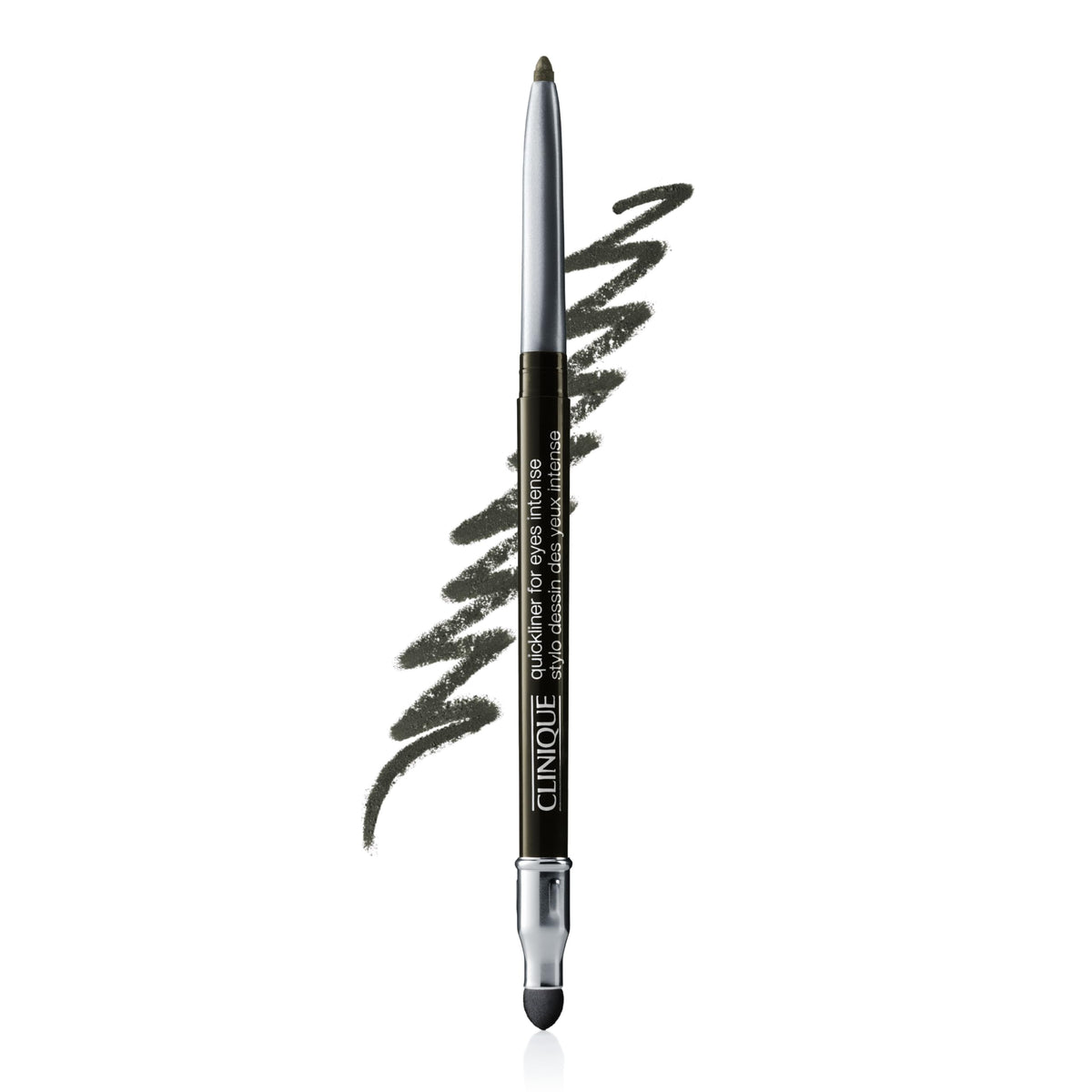 Clinique Quickliner front packaging showing product and shade label for easy identification