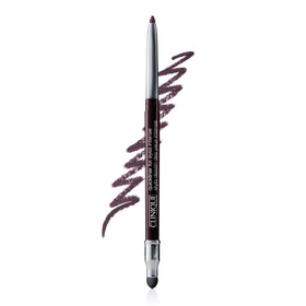 Clinique front packaging showing bold aubergine shade and clear product name for easy identification and purchase
