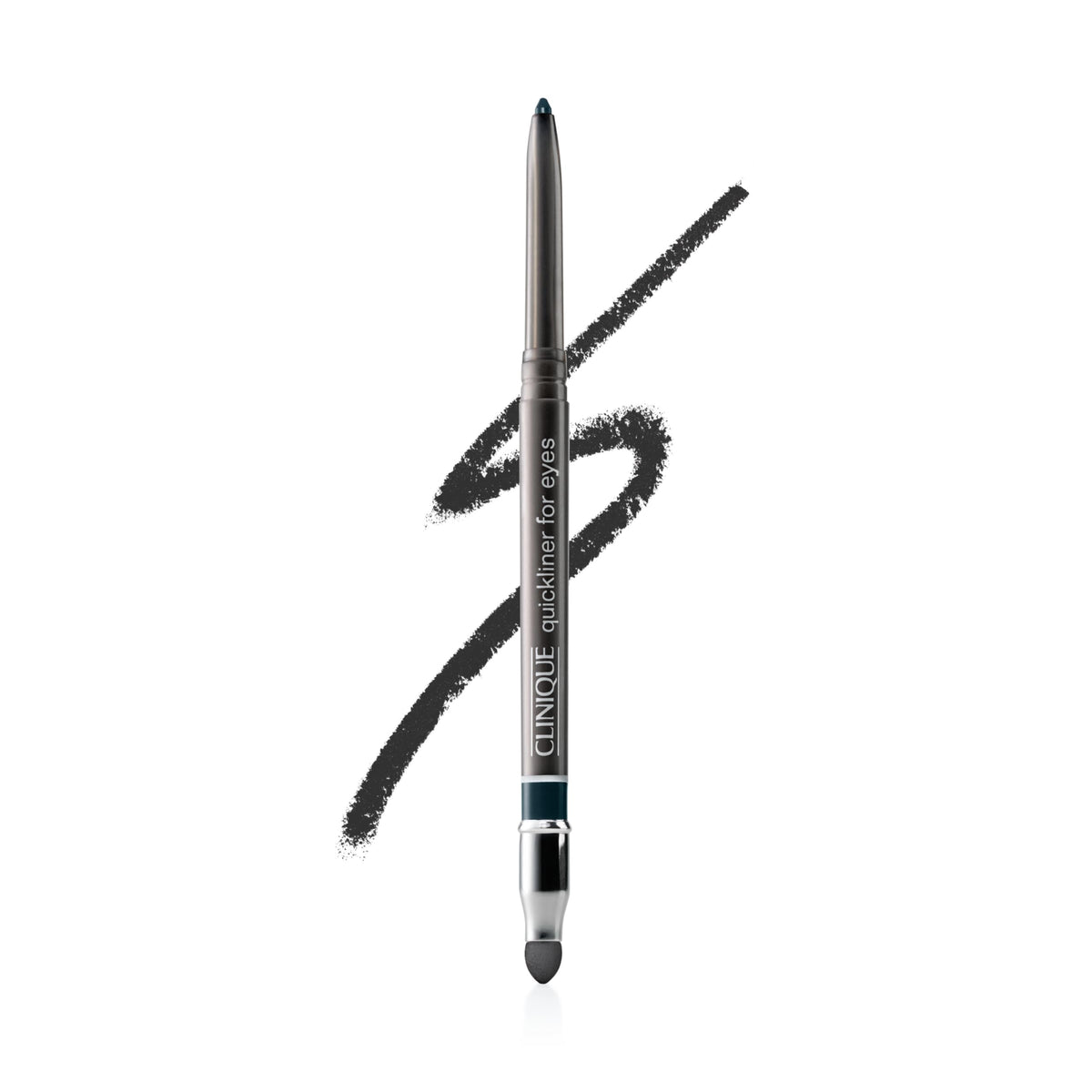 Clinique Quickliner front packaging showing product and cap benefit convenience