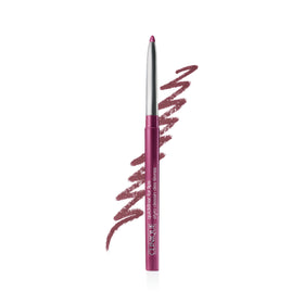 Clinique Quickliner front twist-up in plummy showing convenient no-sharpen benefit