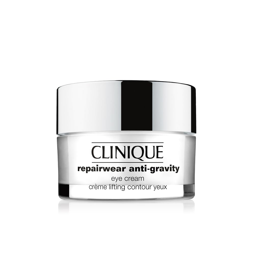 Clinique Repairwear Anti-Gravity Eye Cream front jar showing brand and size