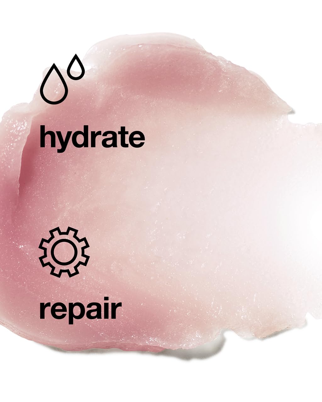 Clinique closeup application on lips highlighting smooth finish and line-softening benefit