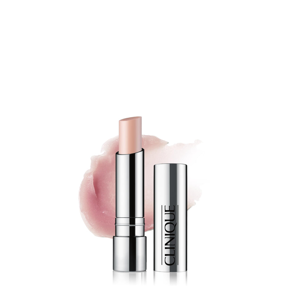 Clinique front packaging showing compact tube and clear benefit of portable hydration