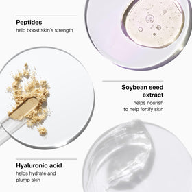 Clinique open jar top view, brand reveals dense cream for dry skin