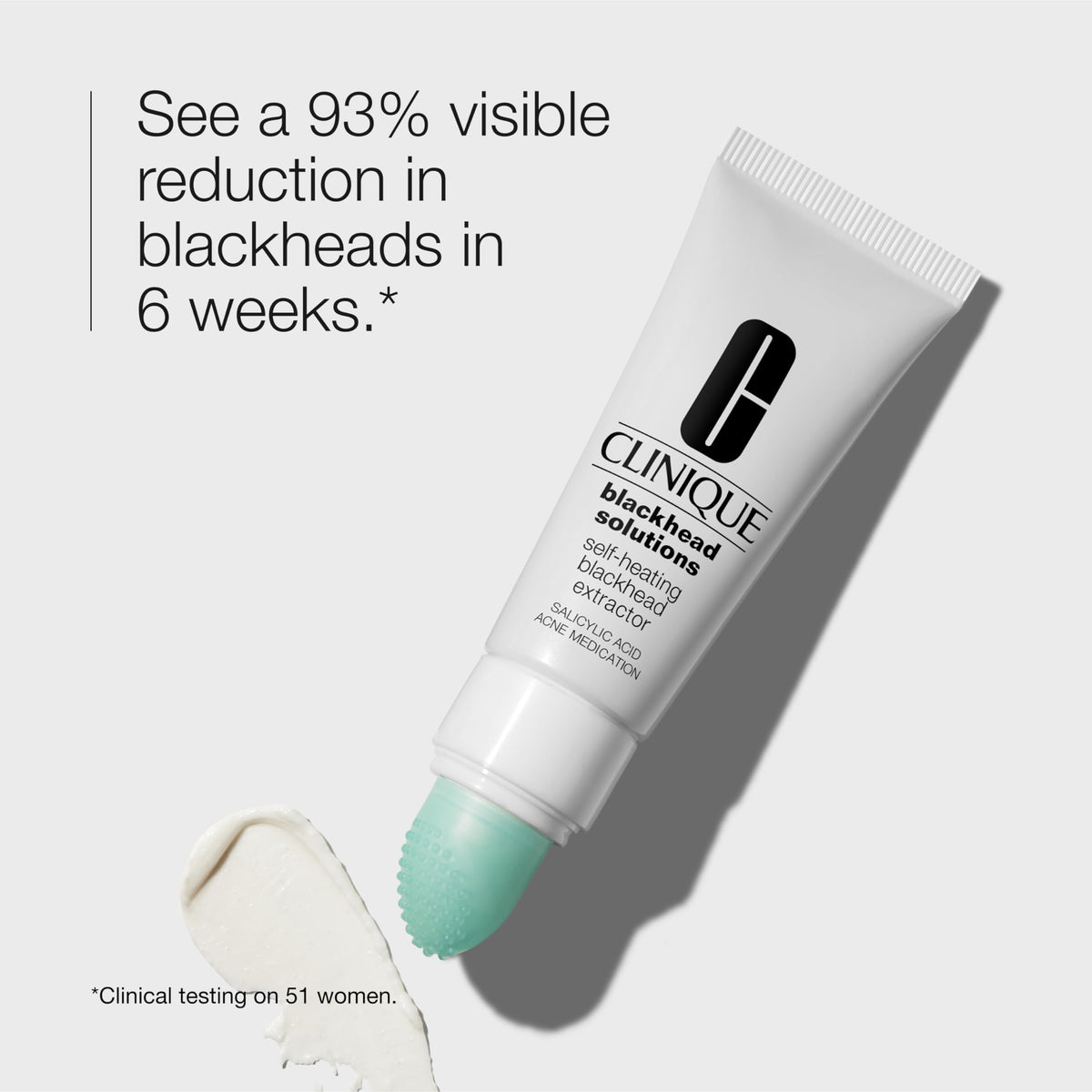 Clinique warming solution texture close-up highlighting exfoliating particles