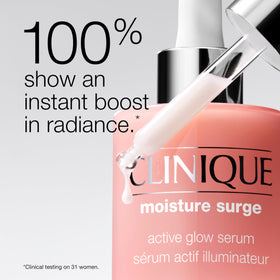 Clinique serum texture close-up on dropper demonstrating lightweight absorbent finish