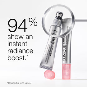 Clinique serum texture droplet highlighting hydration and smooth absorption