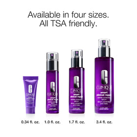 Clinique serum paired with moisturizer demonstrating layering for hydration and skin comfort
