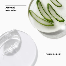 Clinique product blended on hand demonstrating natural coverage and glow