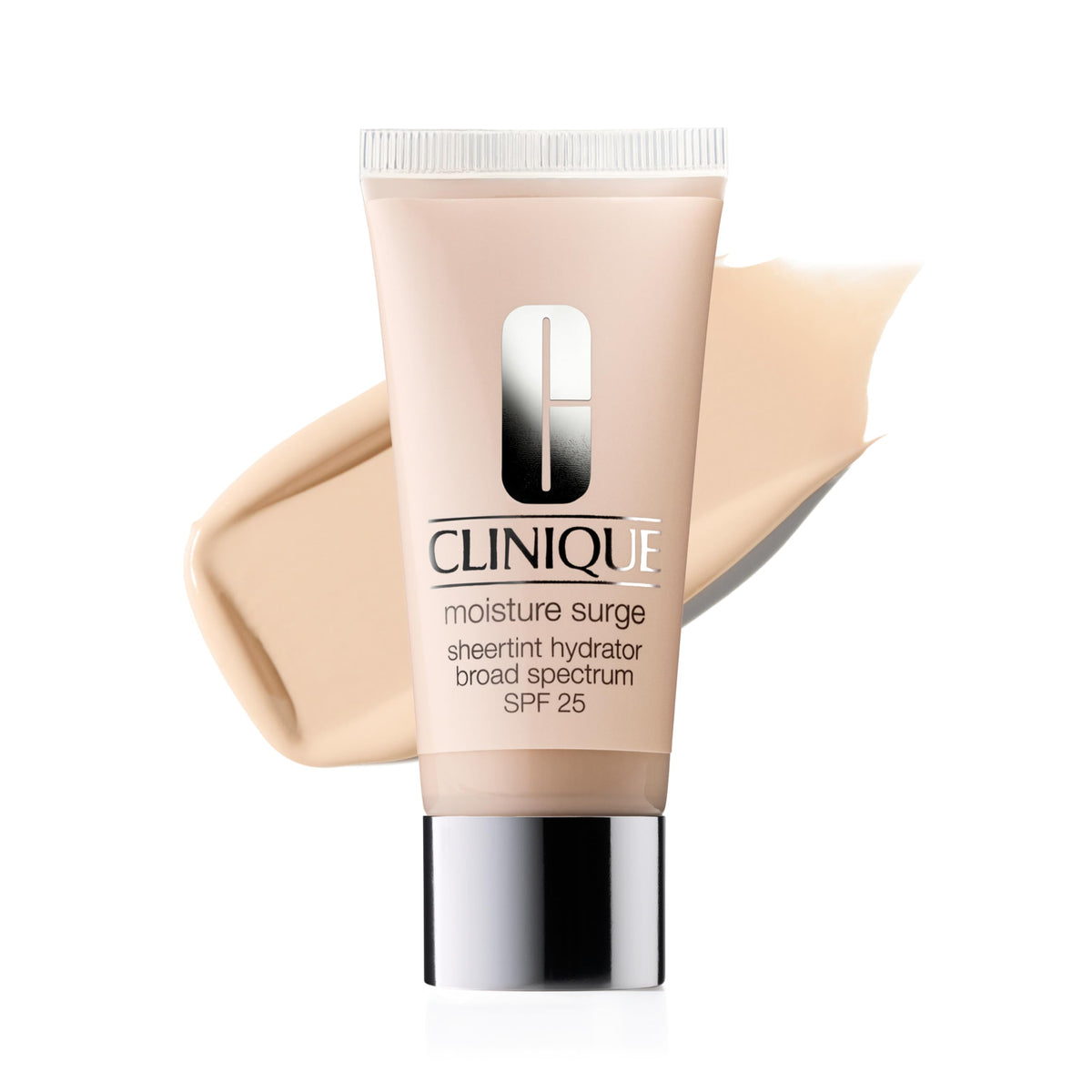 Clinique front packaging shows product tube and SPF benefit