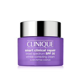 Clinique front packaging showing product tube and clear branding for trusted skincare