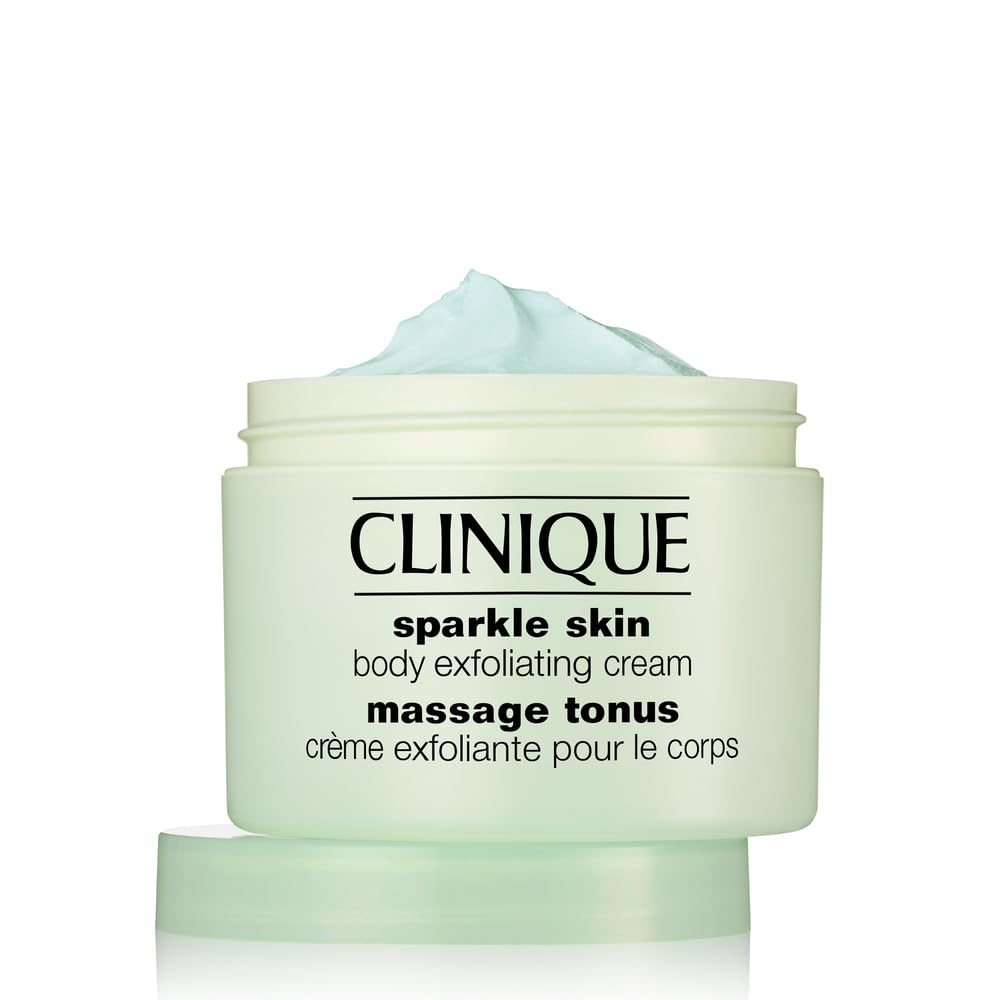 Clinique jar front view showing label and 8.5 oz size, easy identification benefit