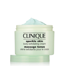 Clinique jar front view showing label and 8.5 oz size, easy identification benefit