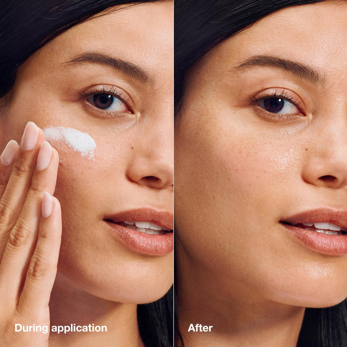 Clinique sunscreen being applied on hand for quick absorption benefit