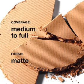 Clinique Superpowder texture close-up illustrating smooth, lightweight powder that blurs pores