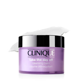 Clinique jar front view showing label and clean design for easy identification
