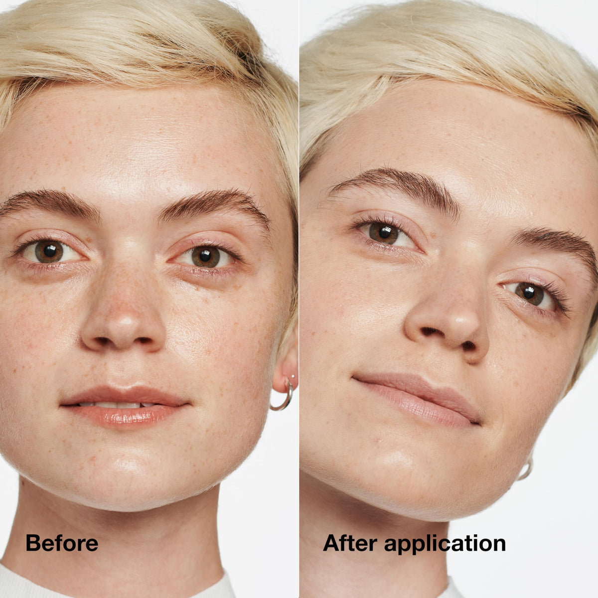 Clinique texture close-up of creamy foundation showing smooth blendability benefit