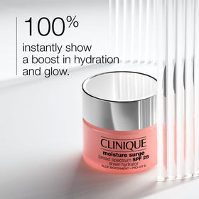 Clinique texture close-up of cloud-like gel-cream showing lightweight hydration